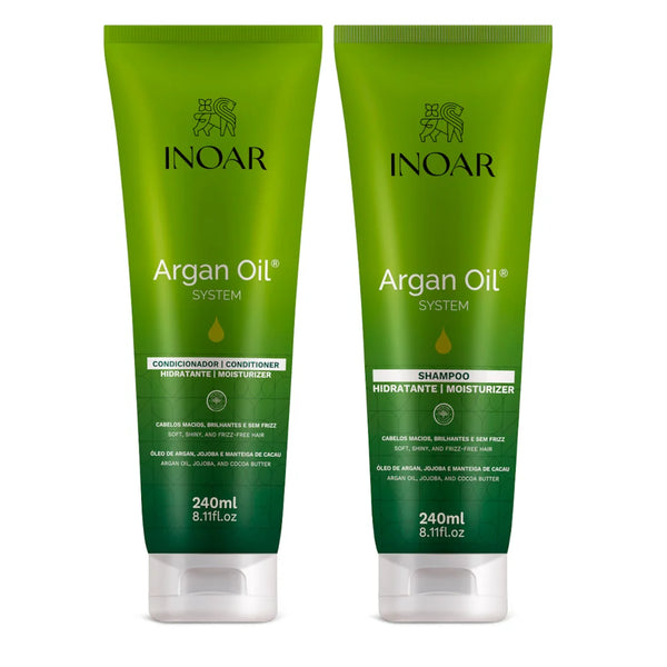 Bisnaga Argan Shampoo y Acondicionador 240ml